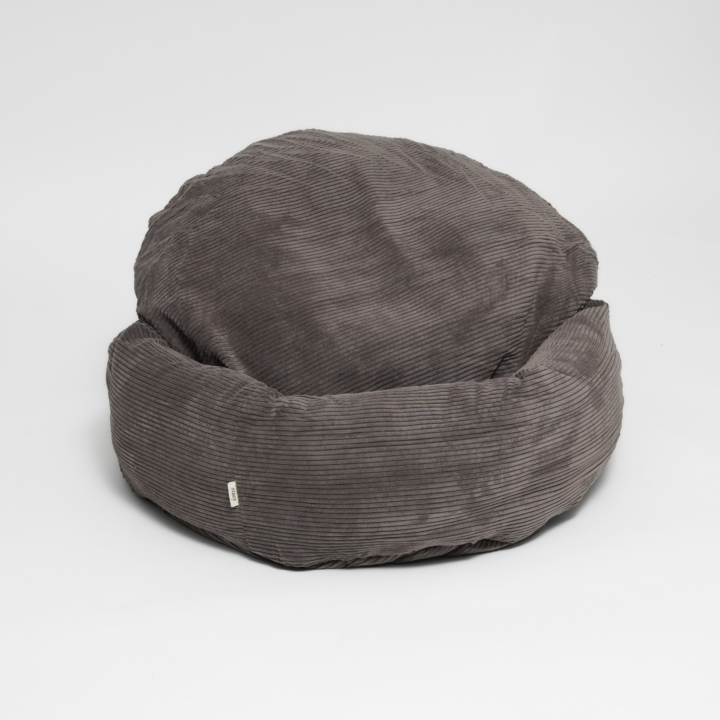Lit pour chien Luna 3.0 | Velours côtelé taupe