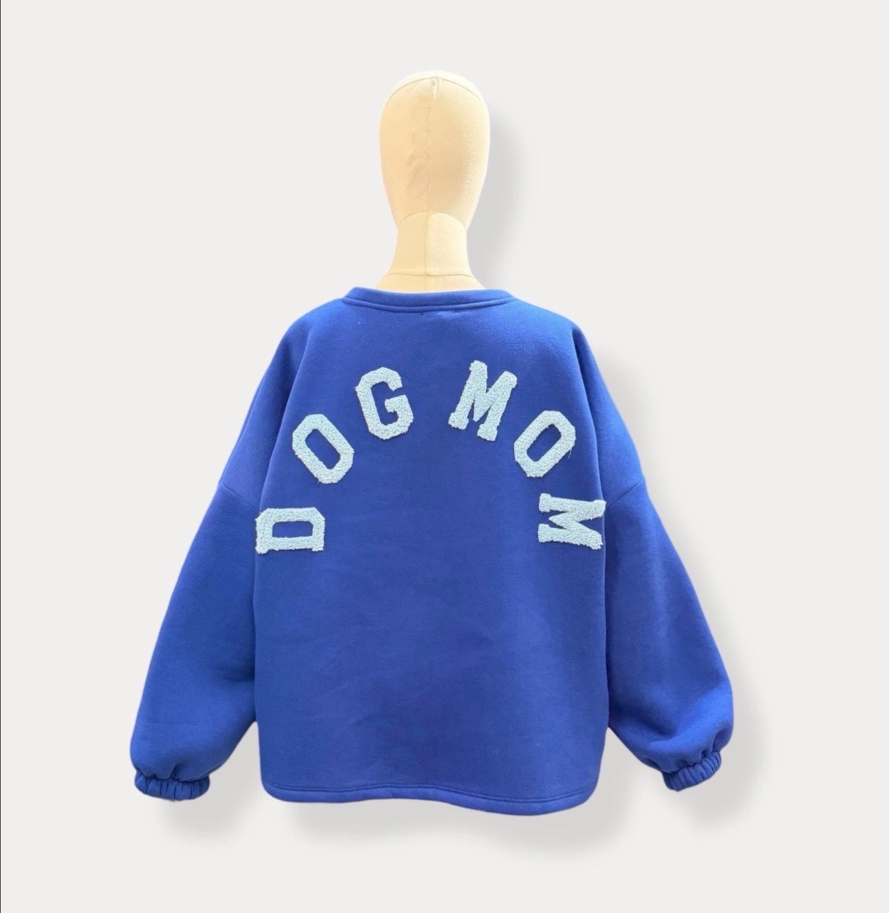 Pull Oversize bleu | Dog Mom