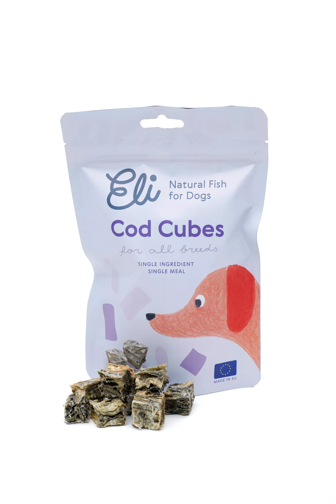 Cubes de peau de morue séchée | 80g