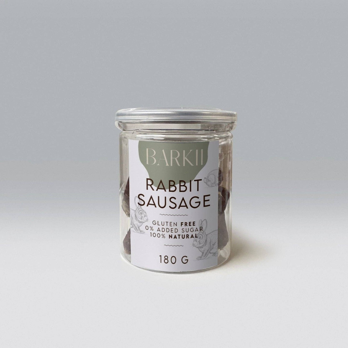 Barkii Saucisses Molles | Lapin | 180g