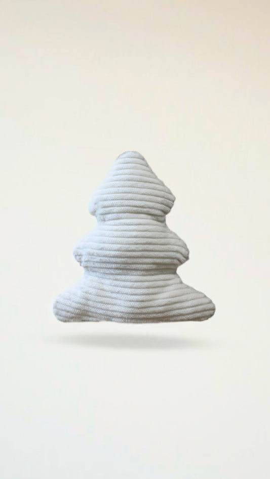 Jouet Sapin Blanc┃Velours Côtelé