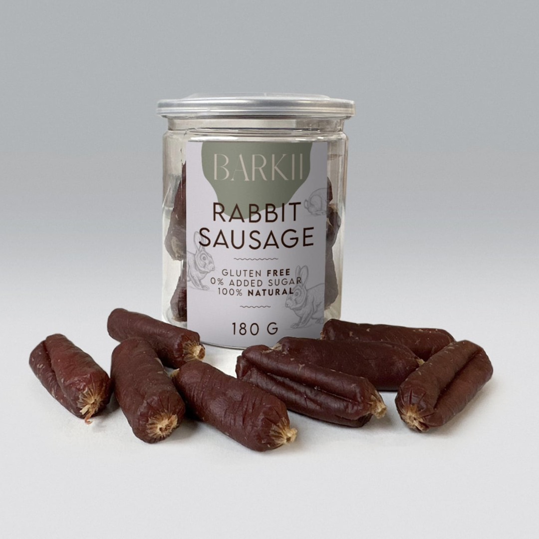 Barkii Saucisses Molles | Lapin | 180g