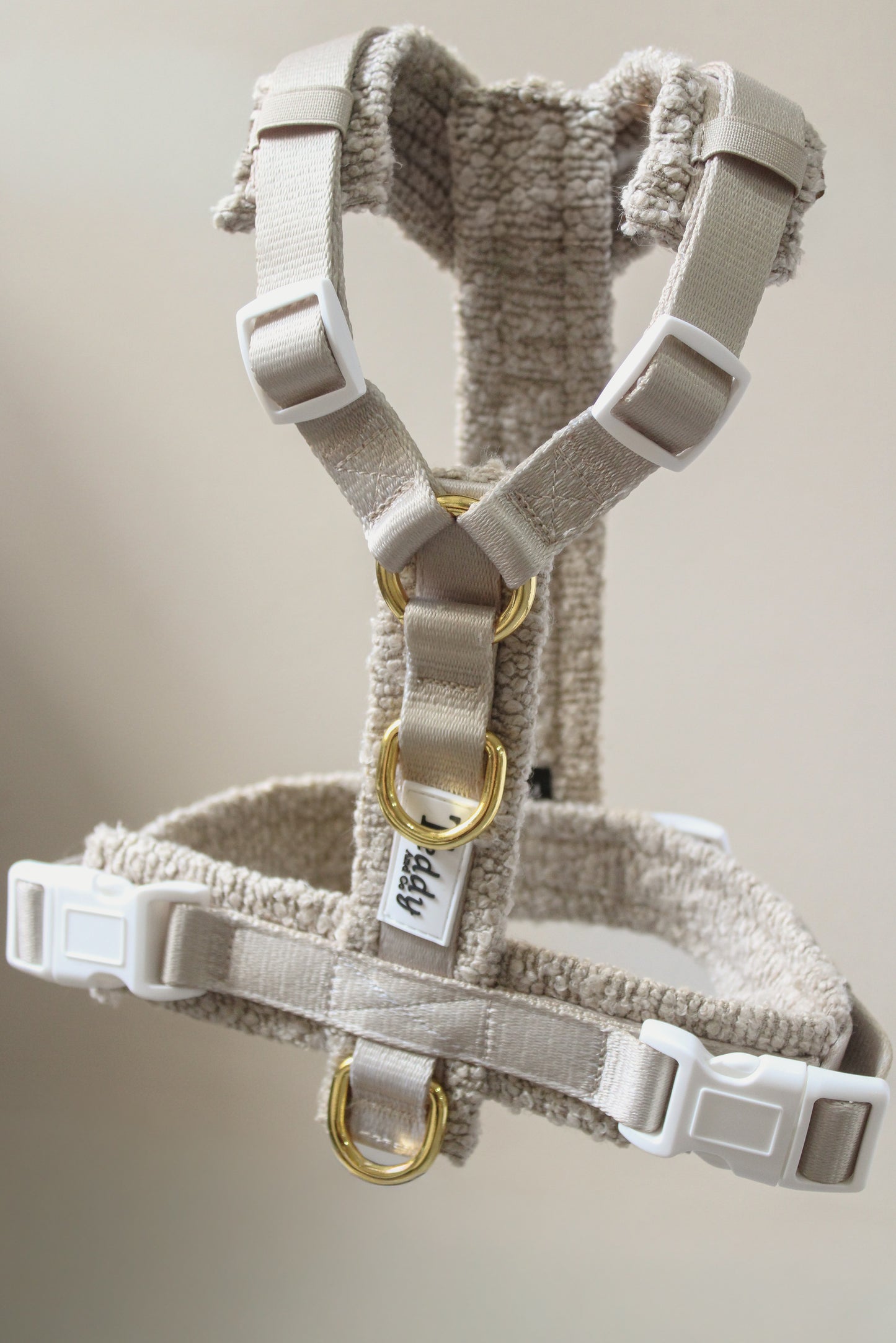 Harnais en Y Nude┃Tissu Bouclette