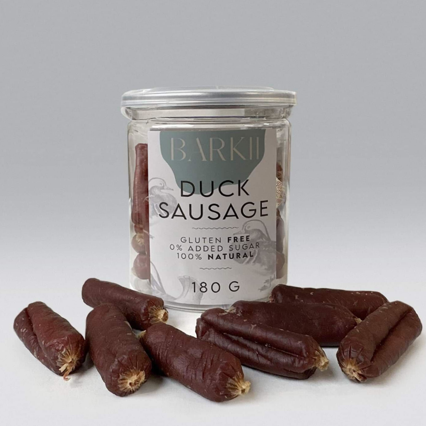 Barkii Saucisses Molles | Canard | 180g