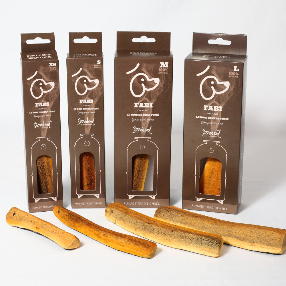 FABI - Bois de cerf biseau fumé au jambon