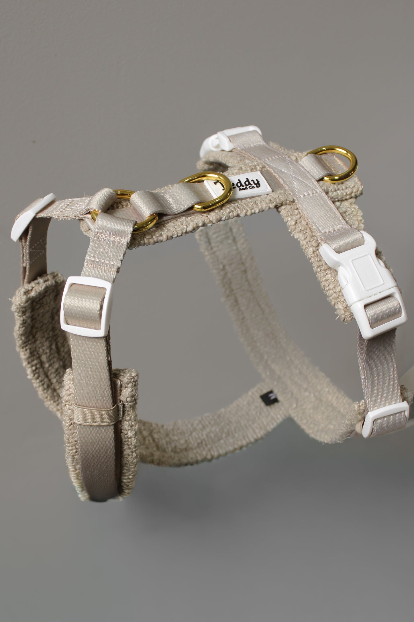 Harnais en Y Nude┃Tissu Bouclette