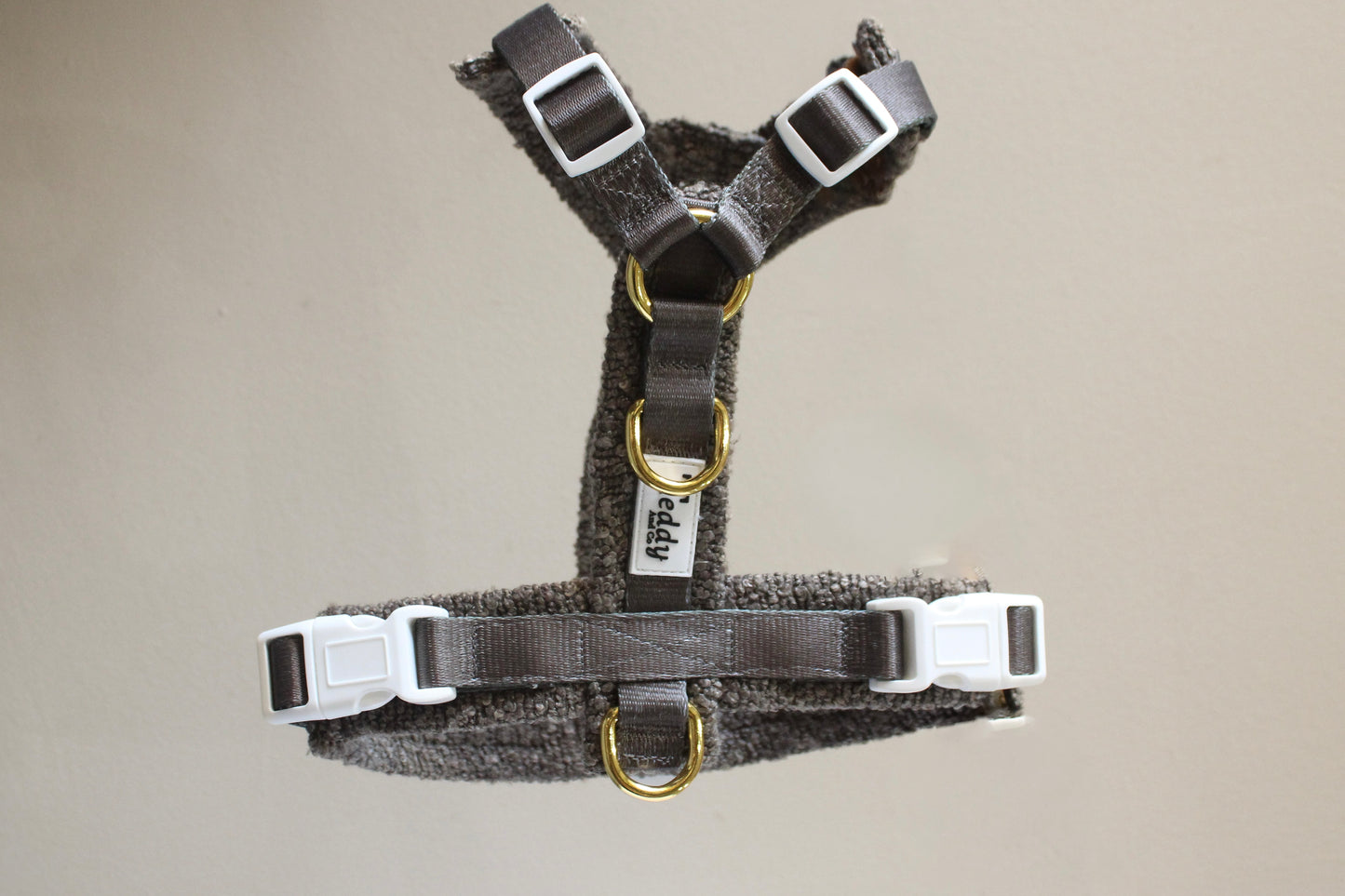 Harnais en Y Coffee┃Tissu Bouclette