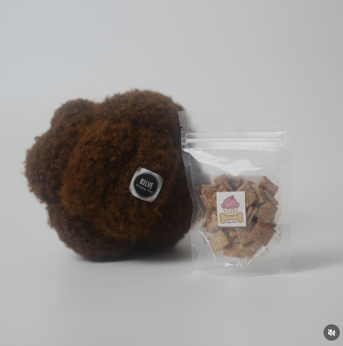 Balle de fouille | Teddy chocolat