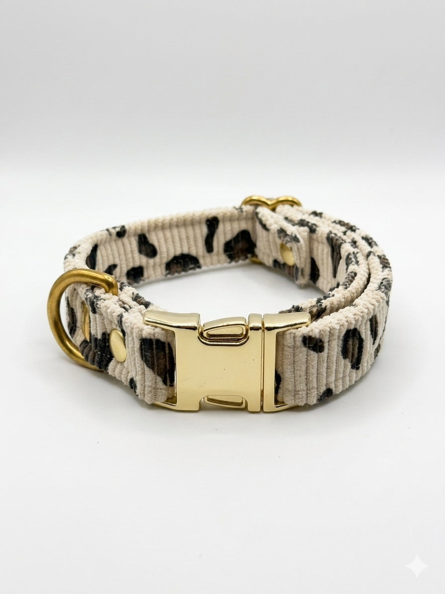 Collier Léopard | Beige