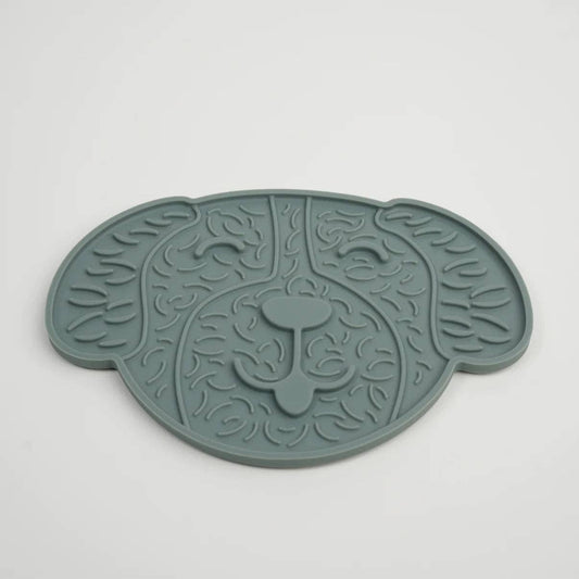 Tapis de léchage | Vert mousse