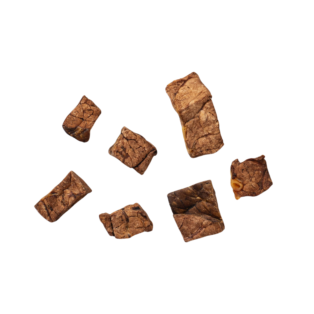 Morceaux de poumon de bœuf séchés à l'air - Beef Puffs